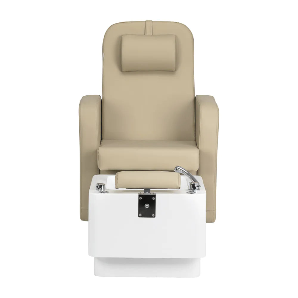 Sillon Elysia SPA Pedikyrstol – Komplett Pedikyrstation med Fotbad Beige