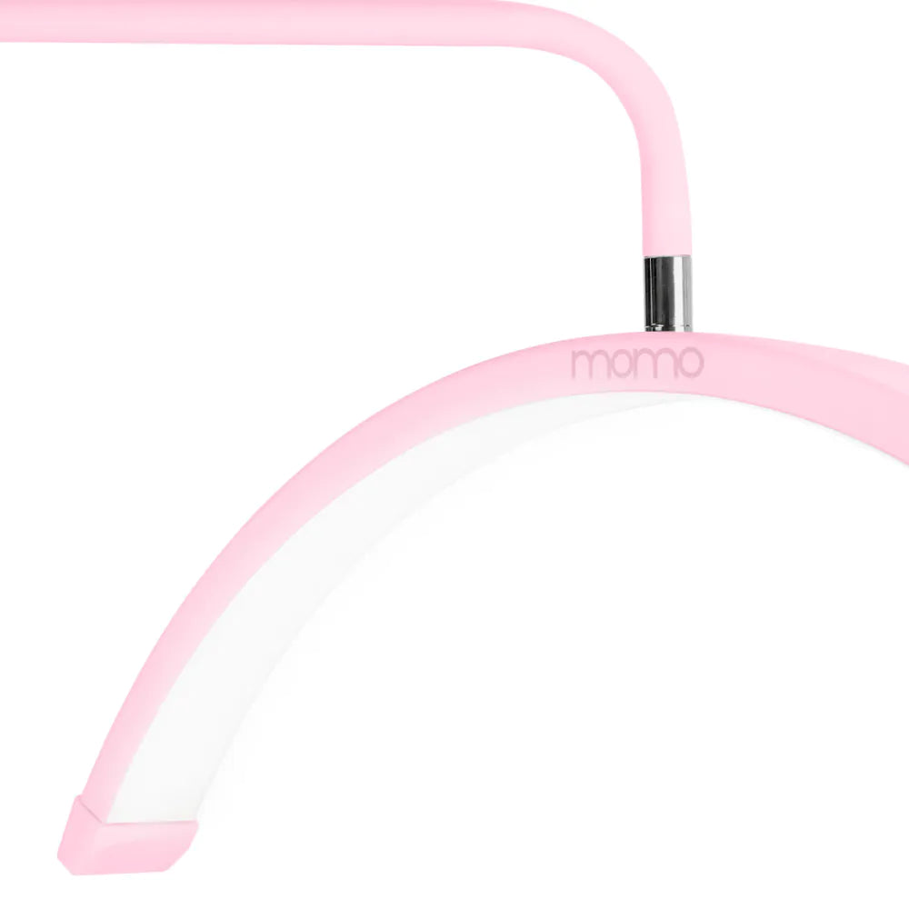 MOON Behandlingslampa MOMO MX6 – Skugglös LED-lampa Rosa