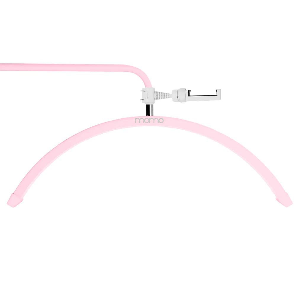 MOON Behandlingslampa MOMO MX6 – Skugglös LED-lampa Rosa