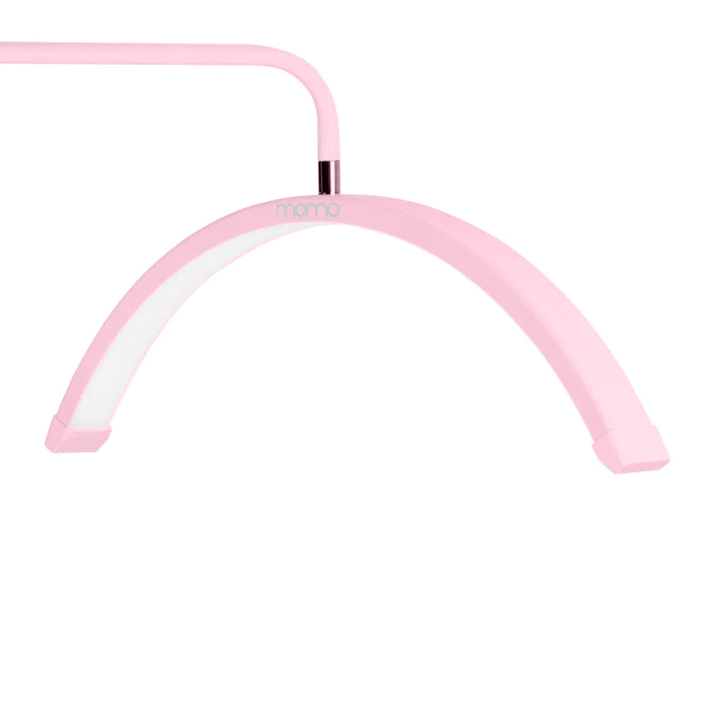 MOON Behandlingslampa MOMO MX6 – Skugglös LED-lampa Rosa