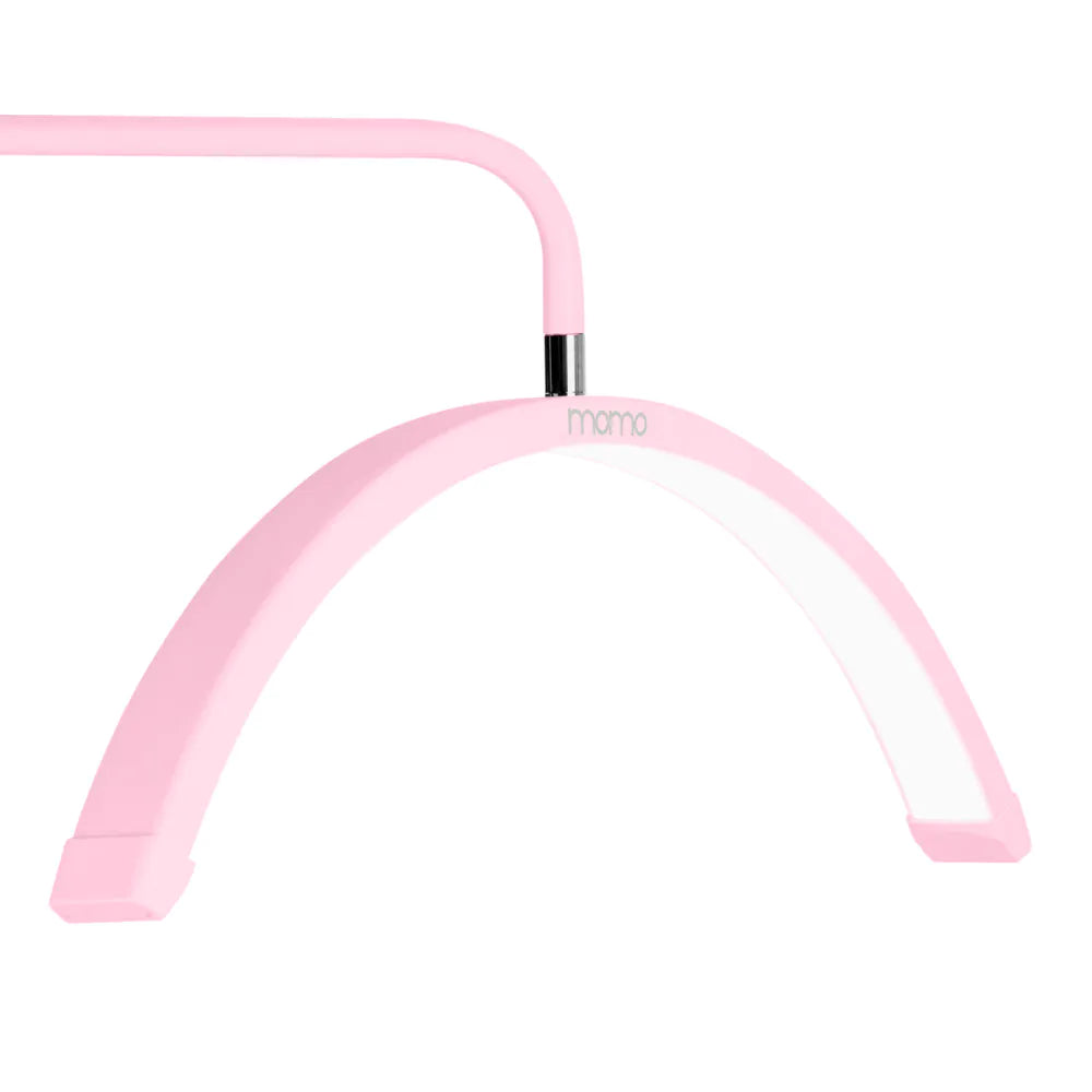 MOON Behandlingslampa MOMO MX6 – Skugglös LED-lampa Rosa