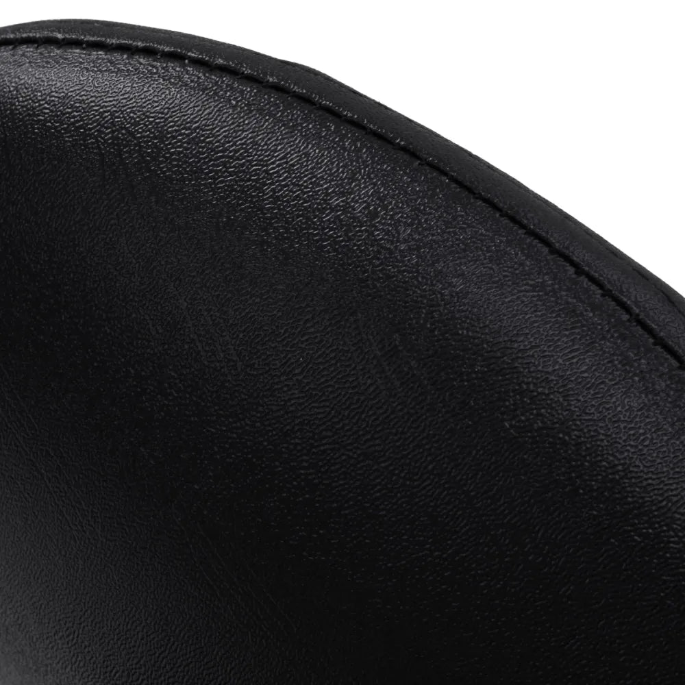 Ergonomisk Sadelstol med ryggstöd Svart 6001