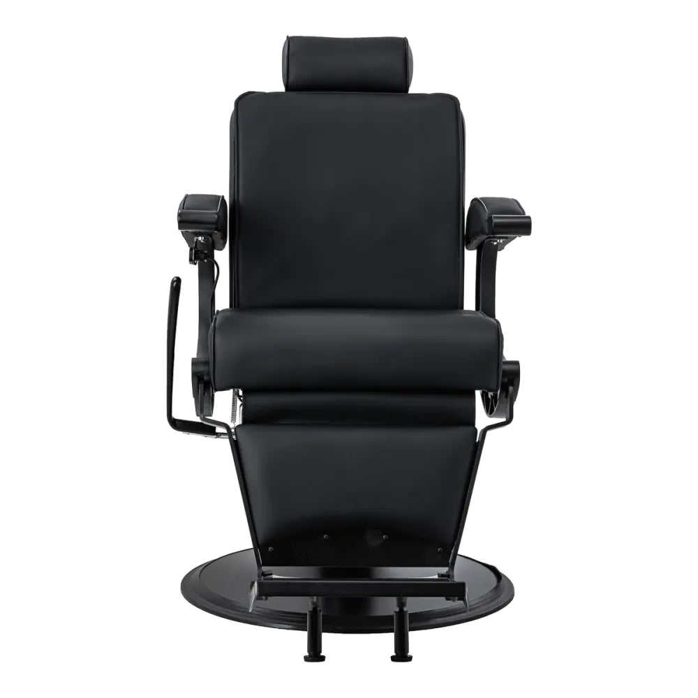 Barberstol Continental med massagefunktion, svart
