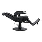 Barberstol Continental med massagefunktion, svart