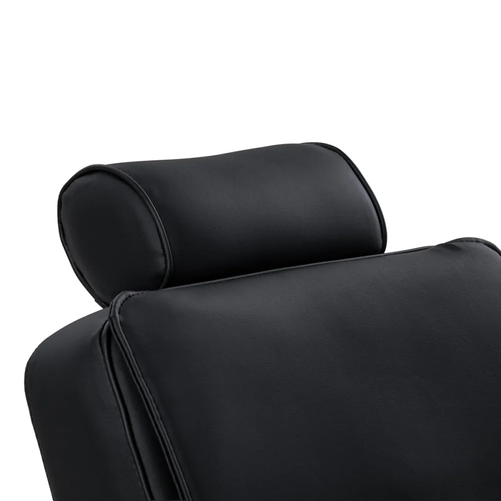 Barberstol Continental med massagefunktion, svart