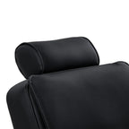 Barberstol Continental med massagefunktion, svart