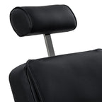 Barberstol Continental med massagefunktion, svart