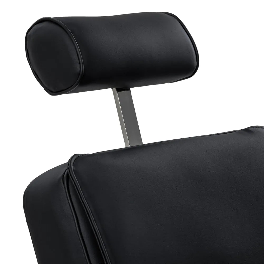 Barberstol Continental med massagefunktion, svart