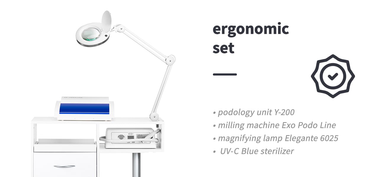 Fotvårdsenhet Y-300 max set
