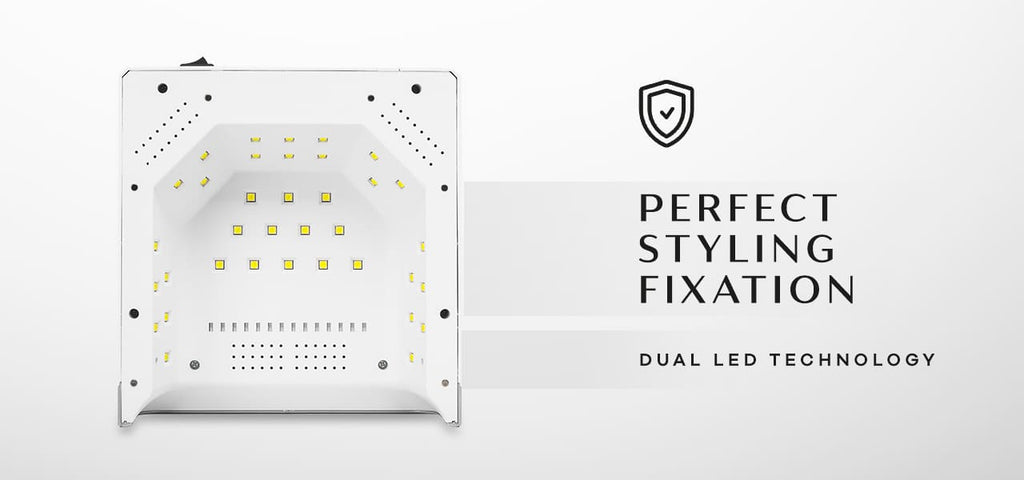 OCHO NAILS X22 72W Trådlös UV LED-lampa, vit