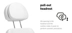 Sillon Classic v2 elektrisk kosmetikstol, 3 motorer med värme, vit