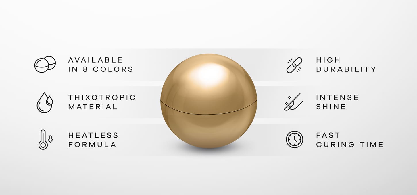 Milky white Bygg gelé - 30 g